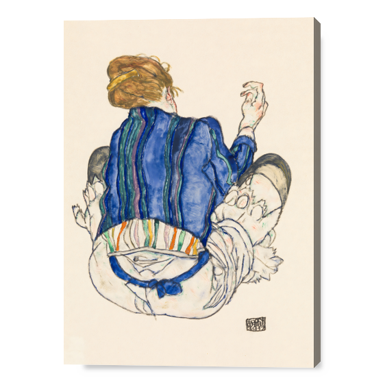 Donna seduta - Egon Schiele