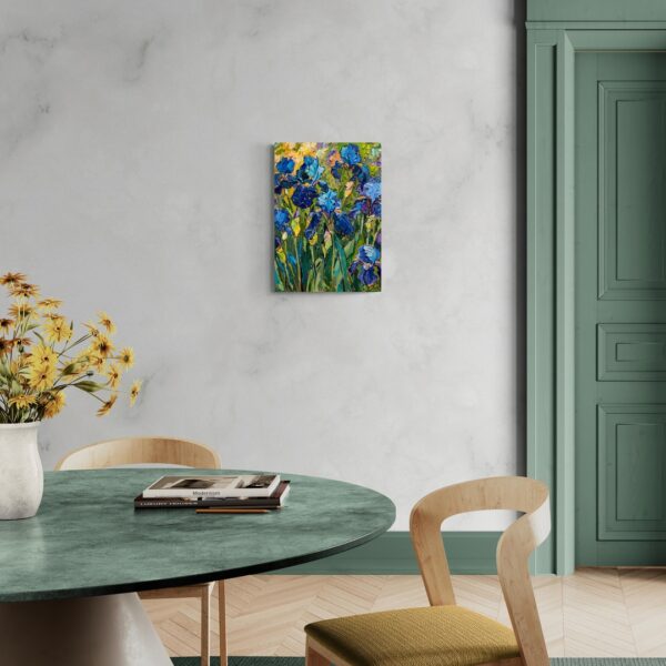 Sogni Blu: Giardino di Iris scena-1-50x70-senza