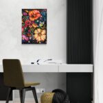 Echi di Natura: Fiori e Farfalle scena-2-50x70-senza
