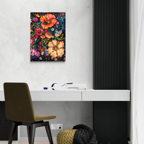 Echi di Natura: Fiori e Farfalle scena-2-50x70-senza