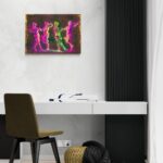 Ritmi Fluo: Danza delle Muse scena-2-70x50-senza