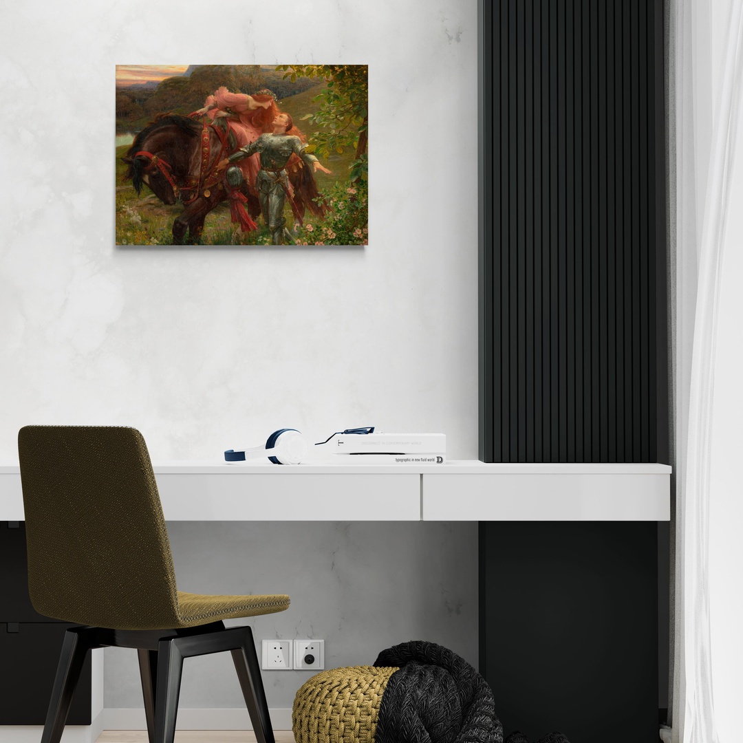 frank-dicksee-la-belle-dam-sans-merci-scena-2-70x50-senza.jpg La Belle Dame sans Merci - Frank Dicksee Frank Dicksee scena-2-70x50-senza