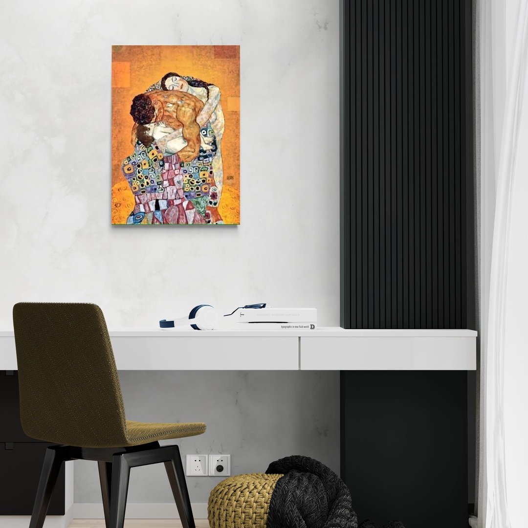 La Famiglia - Gustav Klimt Gustav Klimt scena-2-50x70-senza