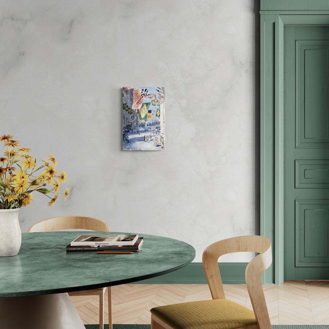 hassam-avenue-of-the-allies-scena-1-40x60-senza.jpg Avenue of the Allies - Childe Hassam Childe Hassam scena-1-40x60-senza