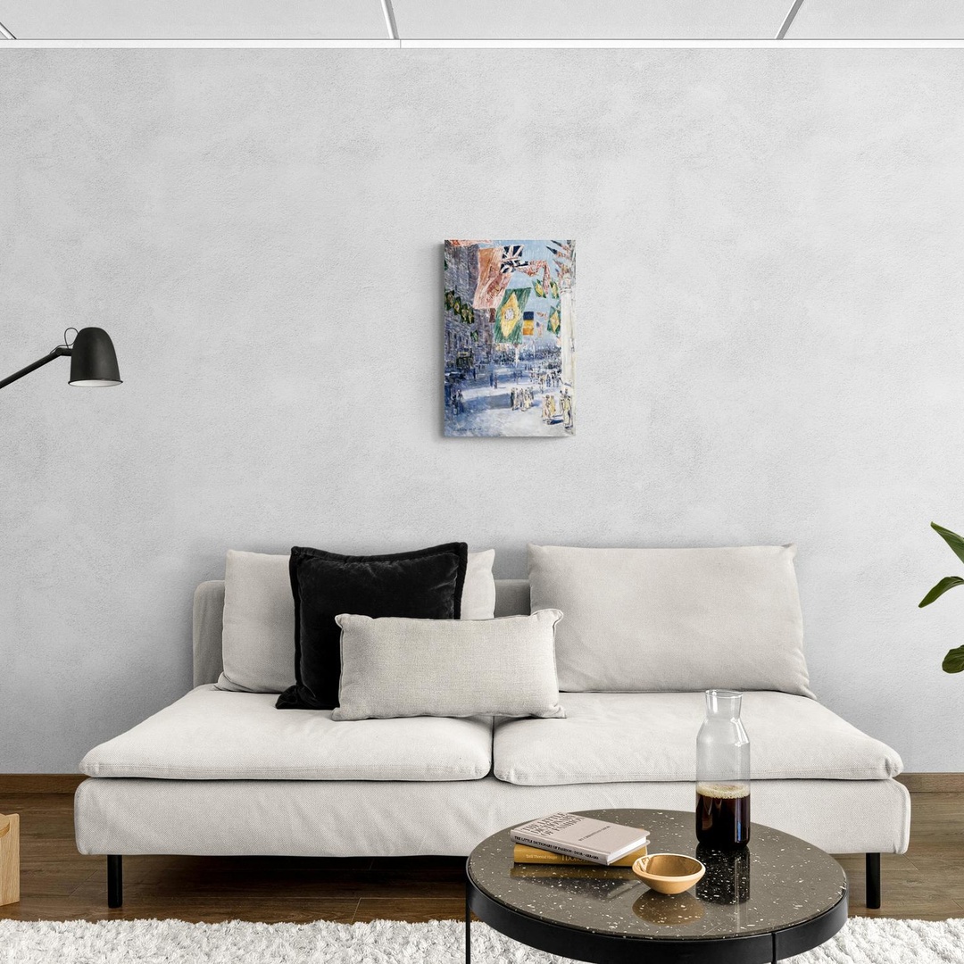 hassam-avenue-of-the-allies-scena-3-40x60-senza.jpg Avenue of the Allies - Childe Hassam Childe Hassam scena-3-40x60-senza