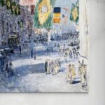 Avenue of the Allies - Childe Hassam Childe Hassam senza