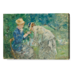 In the Bois de Boulogne - Berthe Morisot