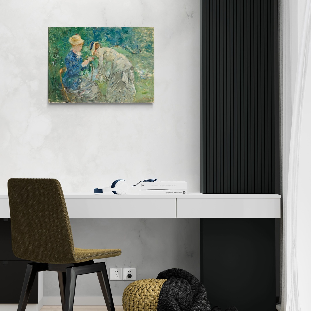 In the Bois de Boulogne - Berthe Morisot Berthe Morisot scena-2-70x50-senza