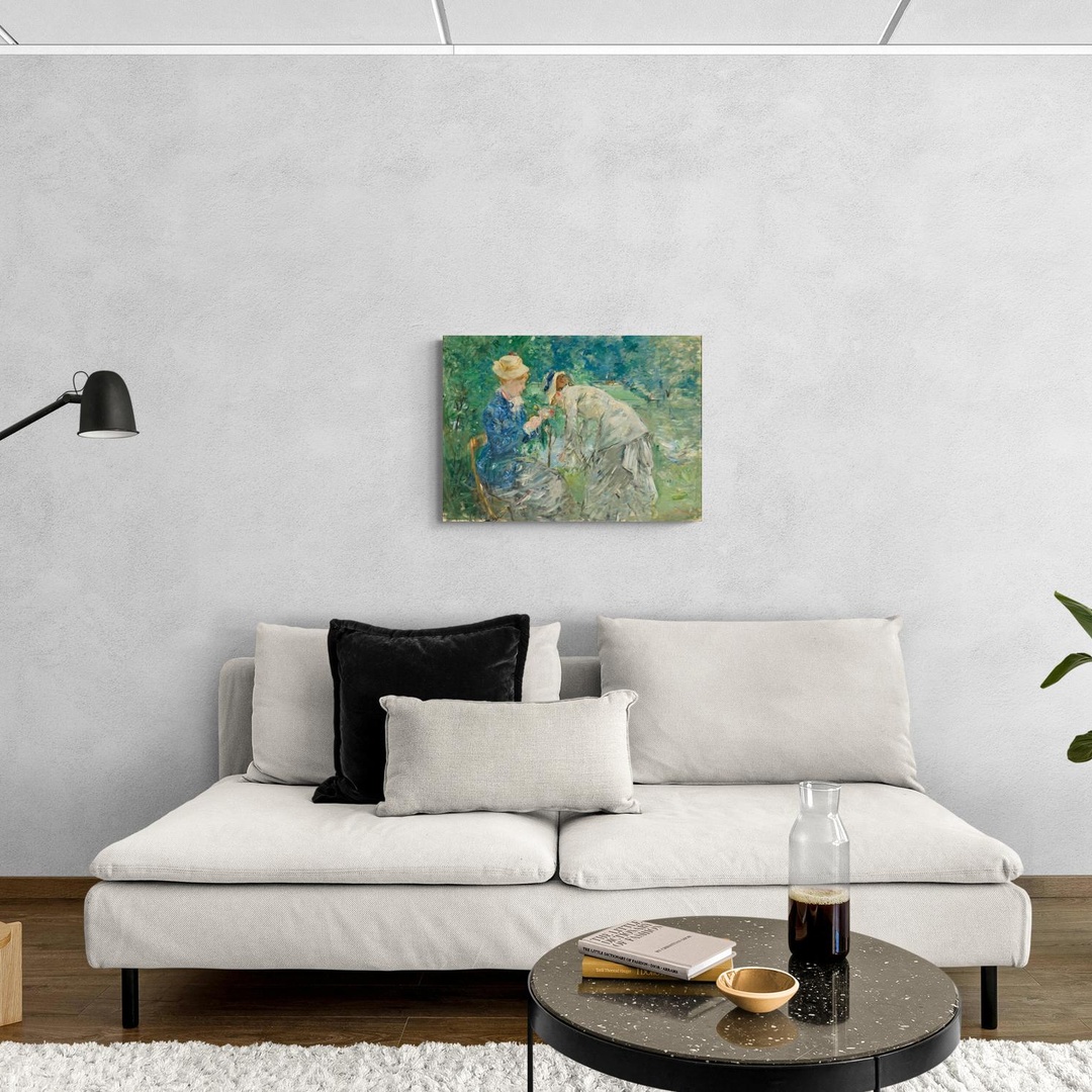 In the Bois de Boulogne - Berthe Morisot Berthe Morisot scena-3-70x50-senza