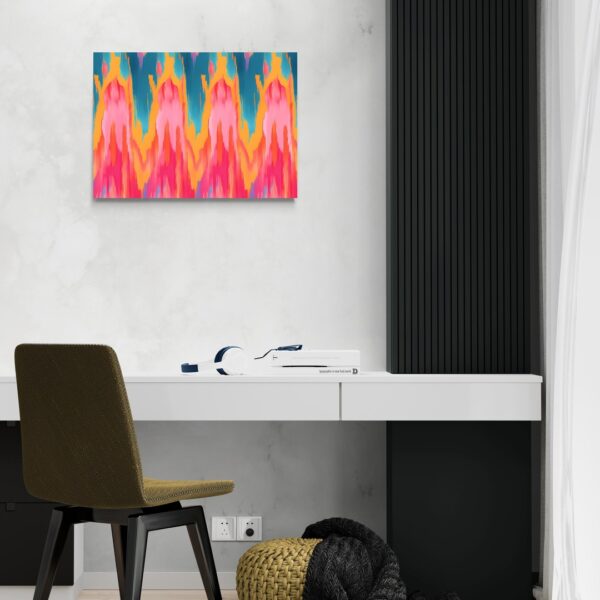 Flussi di Colore: Una Danza di Rosa e Blu scena-2-70x50-senza