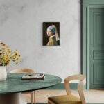 Ragazza col turbante - Jan Vermeer Jan Vermeer scena-1-50x70-senza