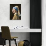 Ragazza col turbante - Jan Vermeer Jan Vermeer scena-2-50x70-senza