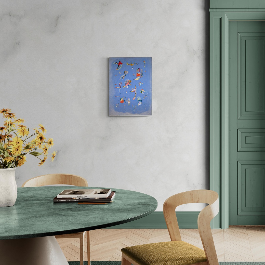 kandinskij-blu-cielo-scena-1-50x70-senza.jpg Blu Cielo - Kandinskij Wassily Kandinskij scena-1-50x70-senza