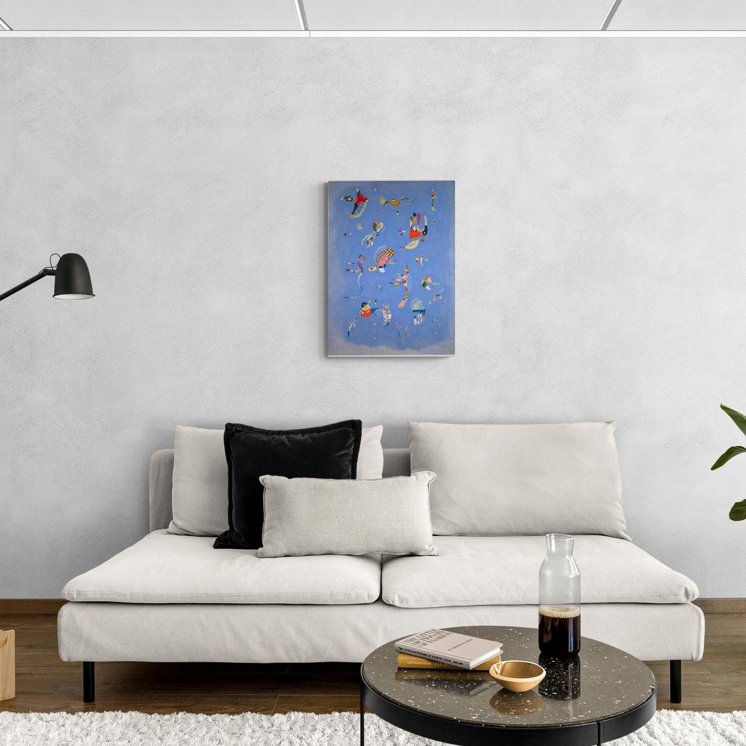 kandinskij-blu-cielo-scena-3-50x70-senza.jpg Blu Cielo - Kandinskij Wassily Kandinskij scena-3-50x70-senza