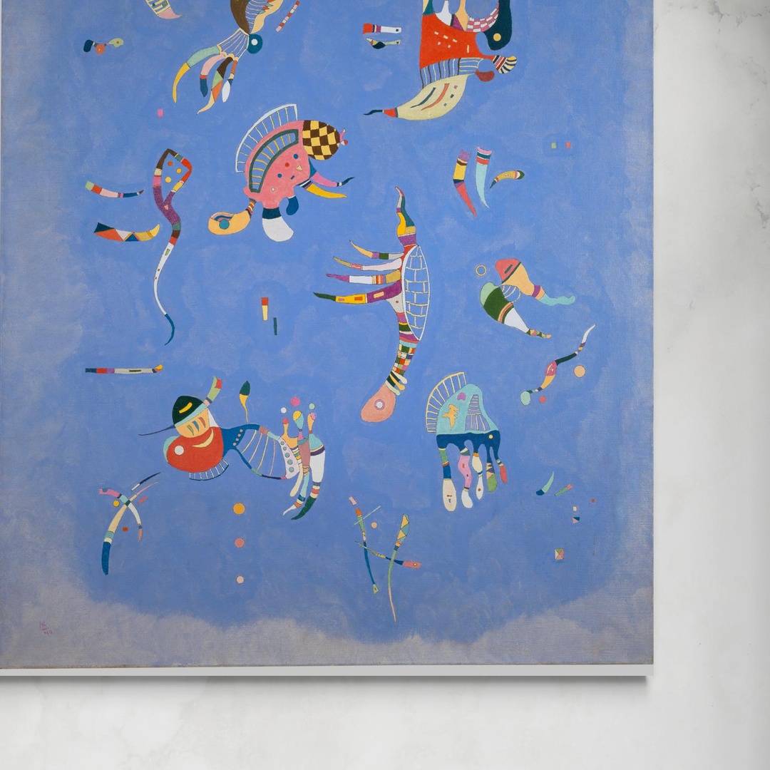 kandinskij-blu-cielo-senza.jpg Blu Cielo - Kandinskij Wassily Kandinskij senza