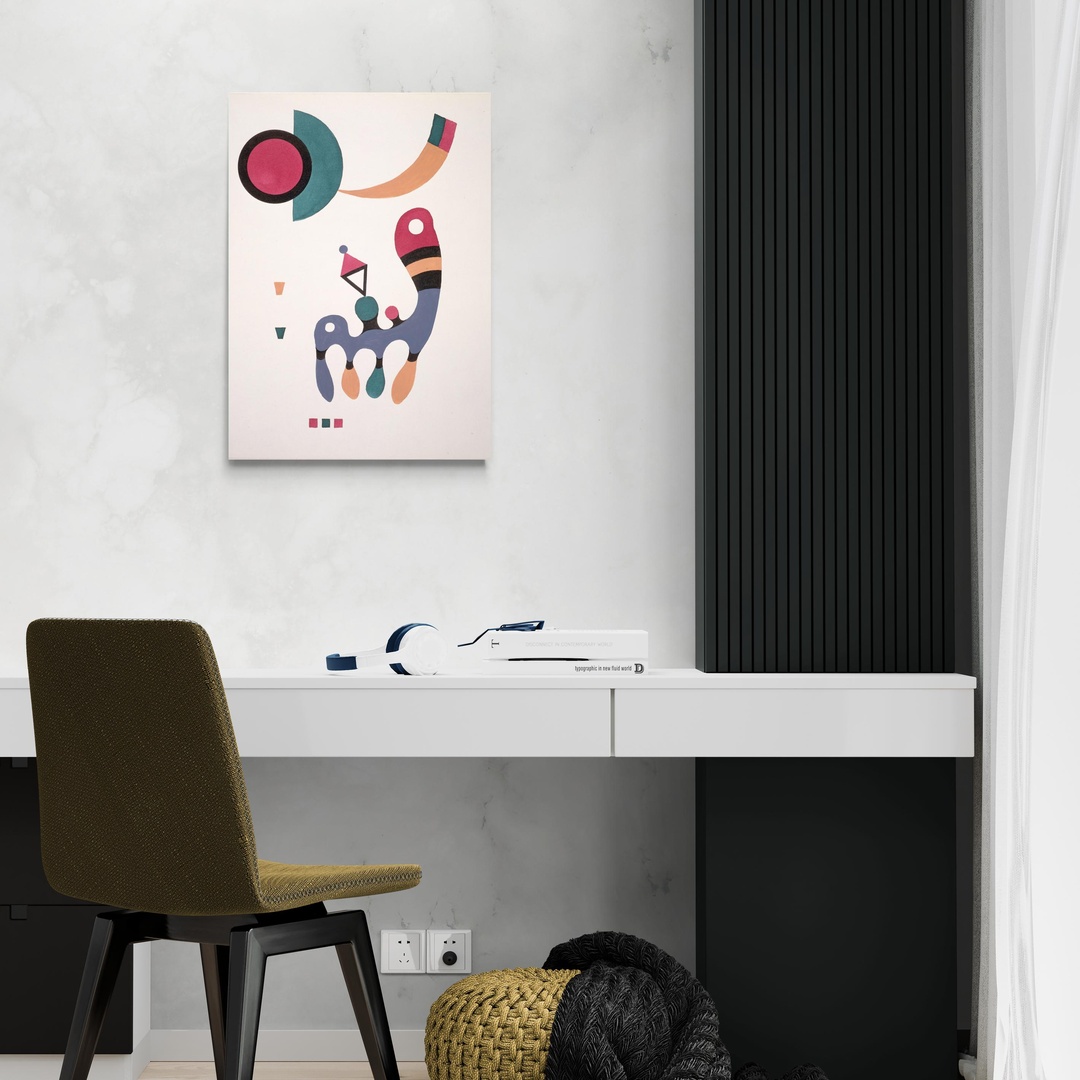 kandinskij-composition-scena-2-50x70-senza.jpg Composition - Kandinskij Wassily Kandinskij scena-2-50x70-senza