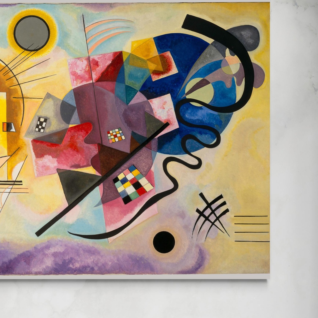 Giallo-Rosso-Verde - Kandinskij Wassily Kandinskij senza
