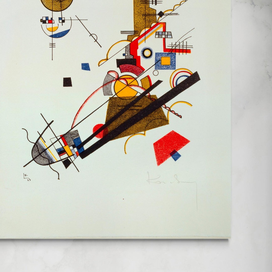 Joyful Ascension - Kandinskij Wassily Kandinskij senza