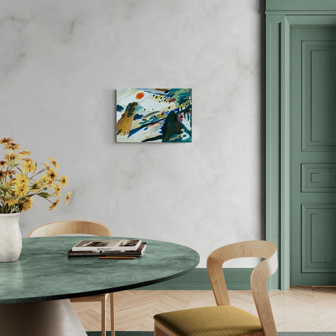 kandinskij-romantic-landscape-scena-1-70x50-senza.jpg Romantic Landscape - Kandinskij Wassily Kandinskij scena-1-70x50-senza