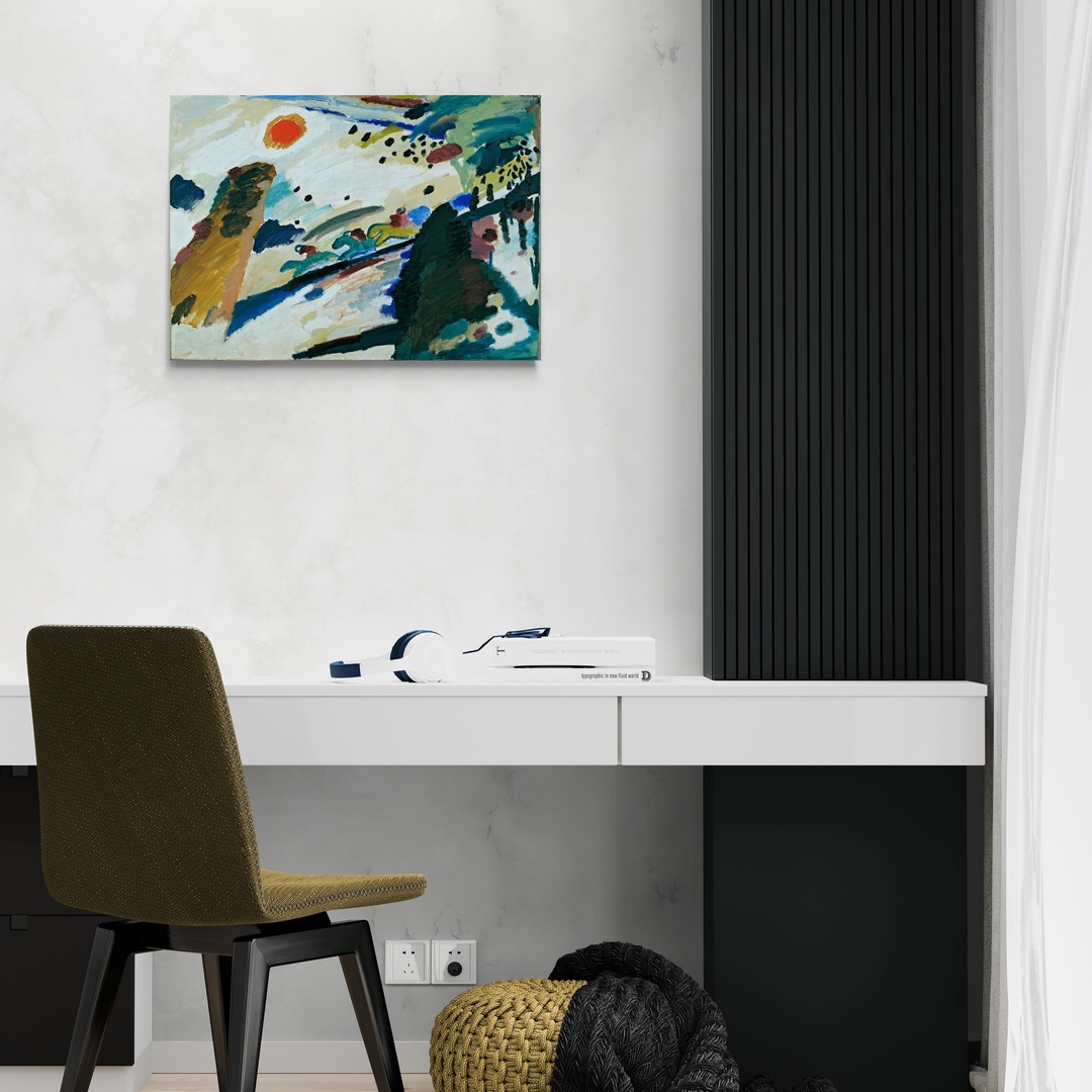 kandinskij-romantic-landscape-scena-2-70x50-senza.jpg Romantic Landscape - Kandinskij Wassily Kandinskij scena-2-70x50-senza