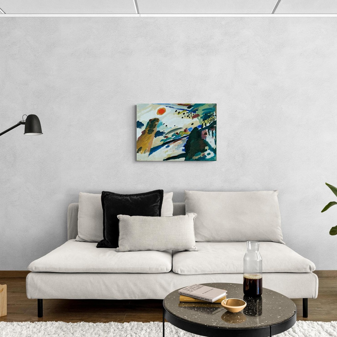 kandinskij-romantic-landscape-scena-3-70x50-senza.jpg Romantic Landscape - Kandinskij Wassily Kandinskij scena-3-70x50-senza