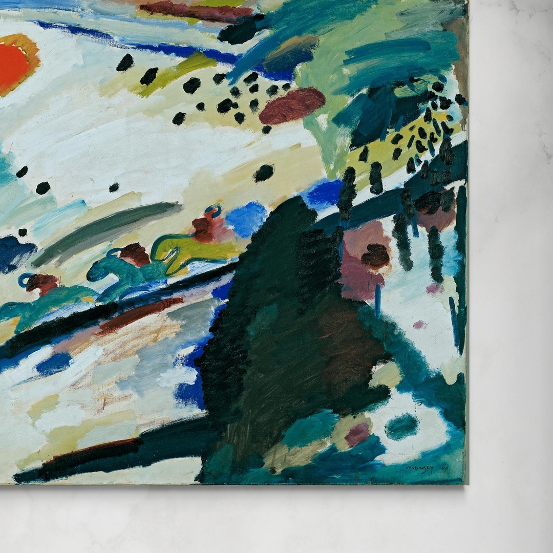 kandinskij-romantic-landscape-senza.jpg Romantic Landscape - Kandinskij Wassily Kandinskij senza