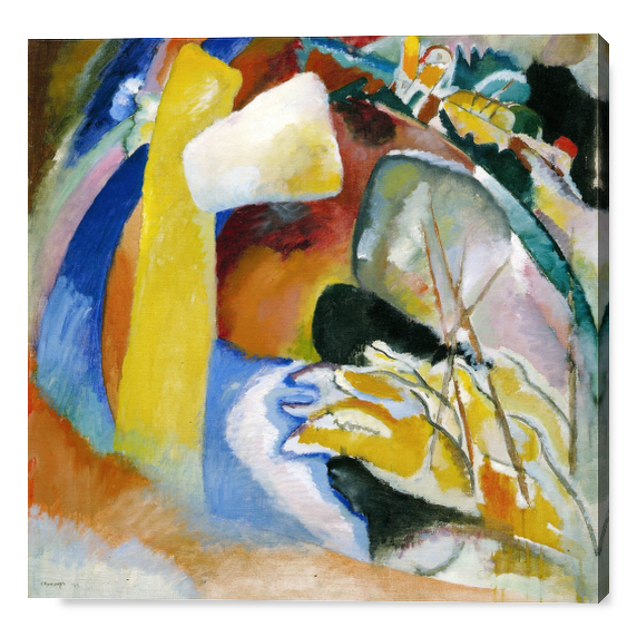 Study for Painting with White Form - Kandinskij