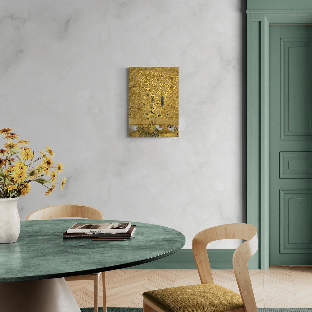 Albero della vita - Gustav Klimt Gustav Klimt scena-1-50x70-senza