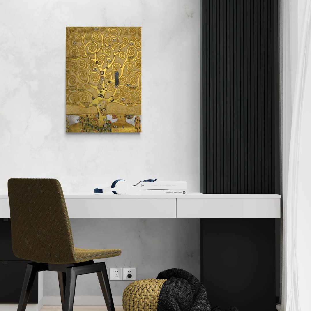 Albero della vita - Gustav Klimt Gustav Klimt scena-2-50x70-senza