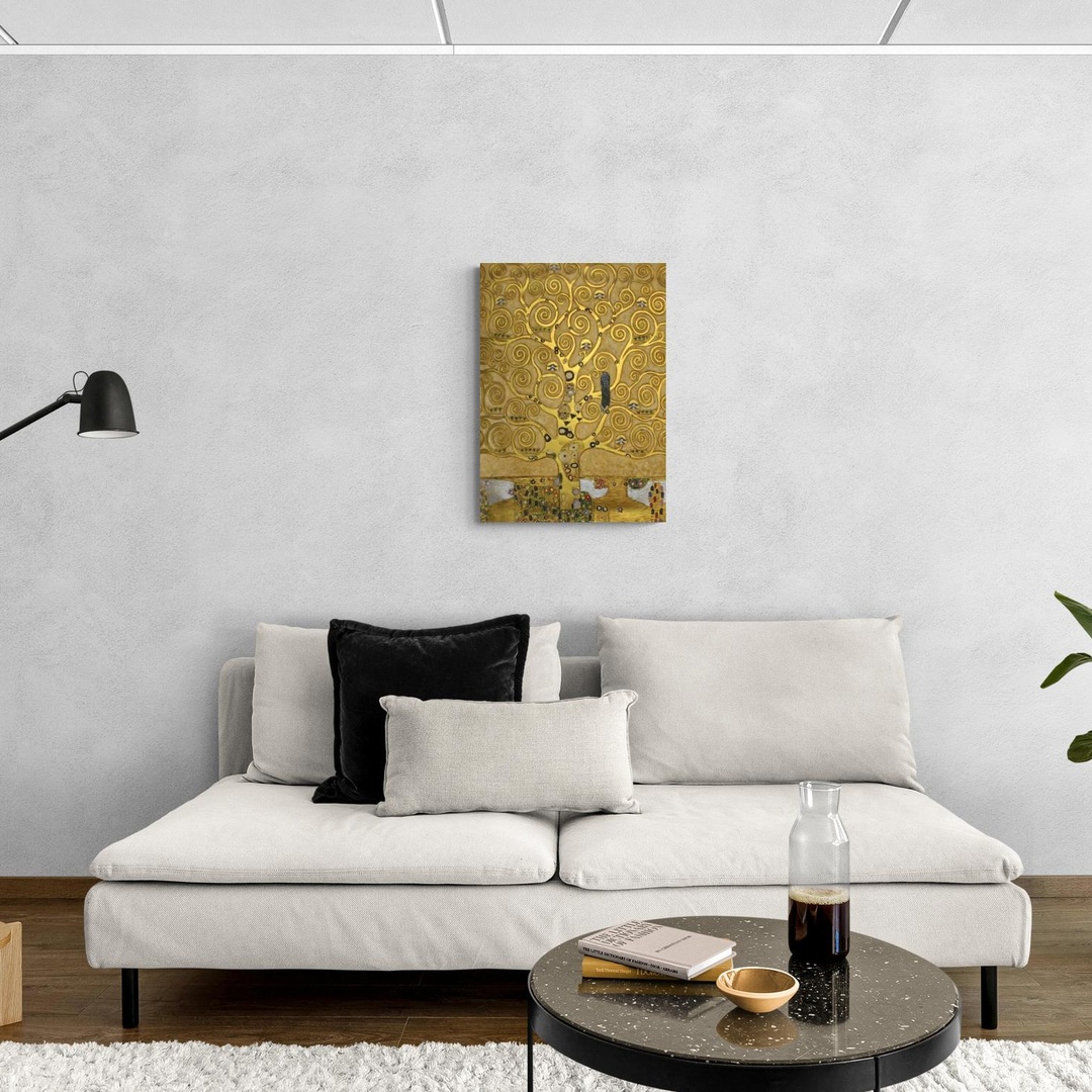 Albero della vita - Gustav Klimt Gustav Klimt scena-3-50x70-senza
