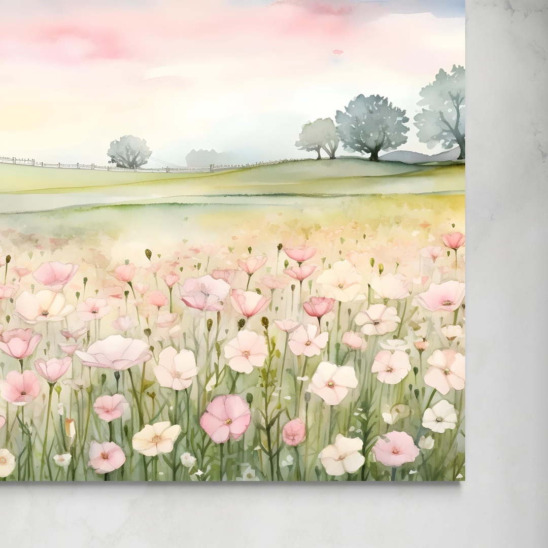 Fioritura serena senza