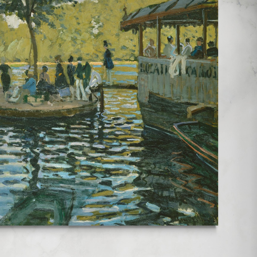 la-grenouillere-claude-monet-senza.jpg La Grenouillère - Claude Monet Claude Monet senza