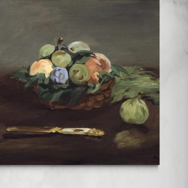 Cesto di Frutta - Manet Édouard Manet senza
