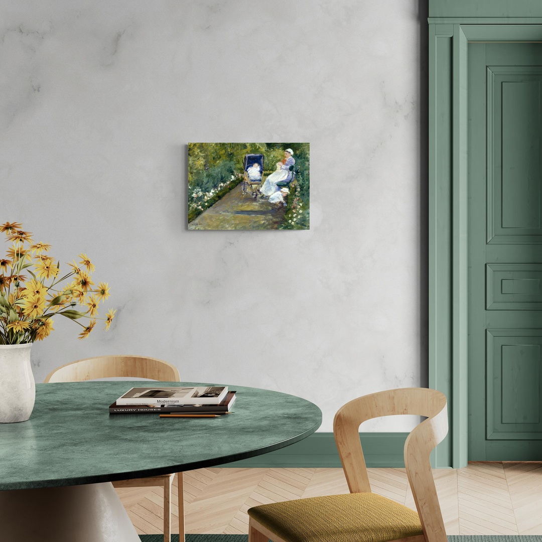 Children in a garden (The Nurse) - Mary Cassatt Mary Cassatt scena-1-70x50-senza