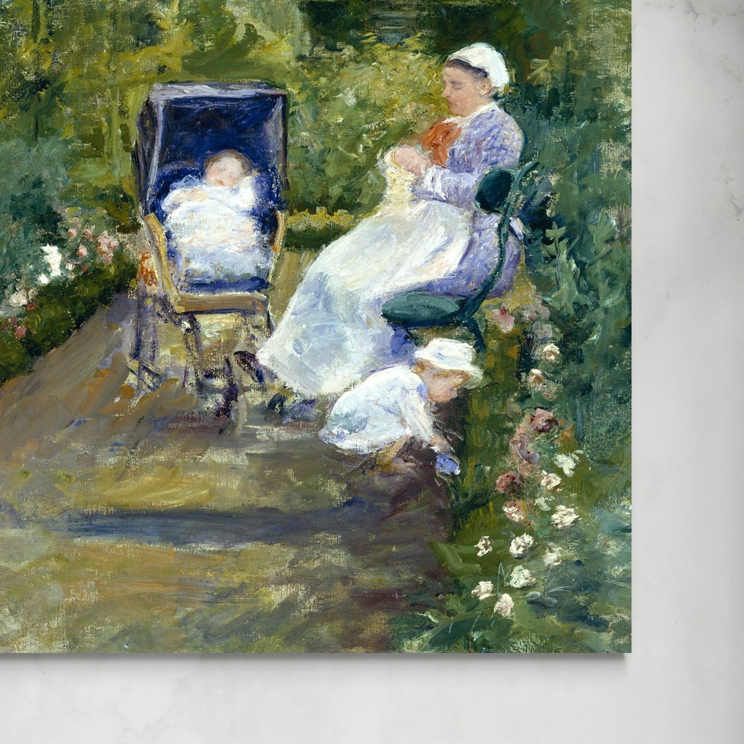 Children in a garden (The Nurse) - Mary Cassatt Mary Cassatt senza