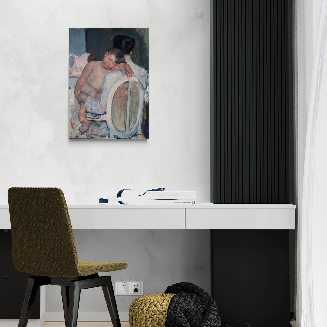 Seated woman with a child in her arms - Mary Cassatt Mary Cassatt scena-2-50x70-senza