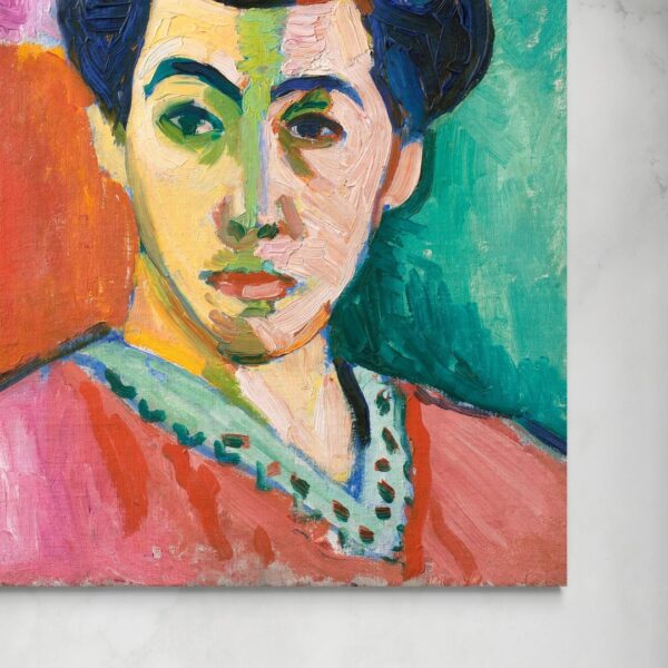 Portrait of Madame Matisse (The Green Line) - Matisse Henri Matisse senza