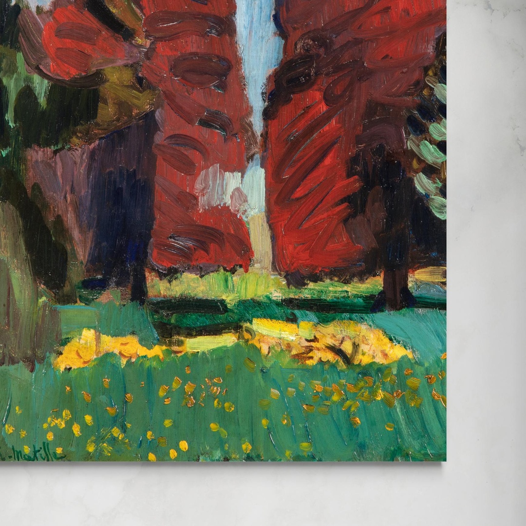 matisse-purple-beeches-senza.jpg Purple Beeches - Matisse Henri Matisse senza