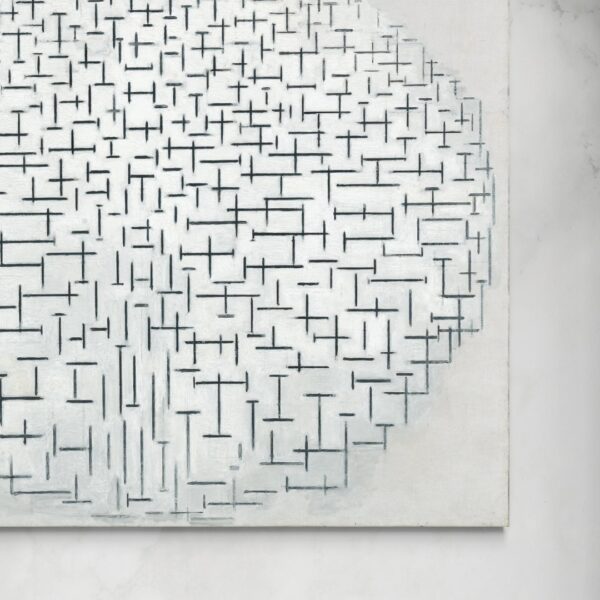 Composition 10 in black and white - Piet Mondrian Piet Mondrian senza