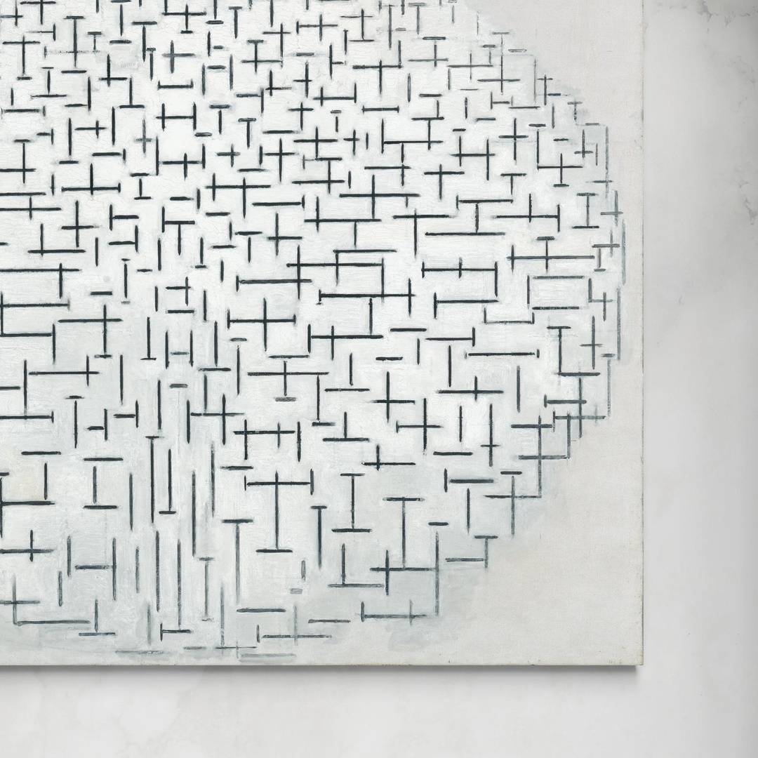 mondria-composition-10-in-black-and-white-senza.jpg Composition 10 in black and white - Piet Mondrian Piet Mondrian senza