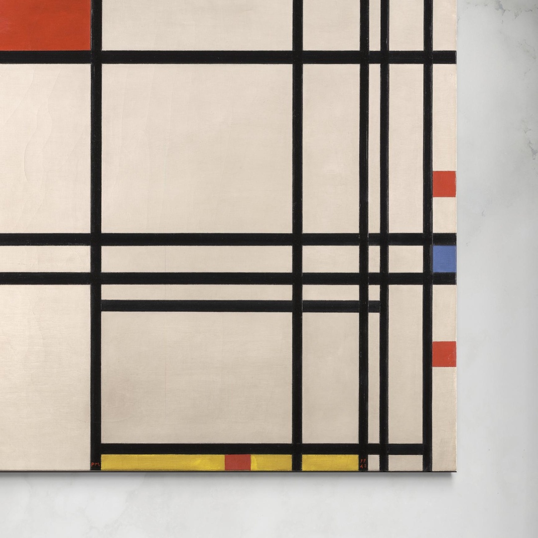 mondrian-abstraction-senza.jpg Abstraction - Mondrian Piet Mondrian senza