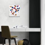 Composition in colour - Mondrian Piet Mondrian scena-2-50x50-senza