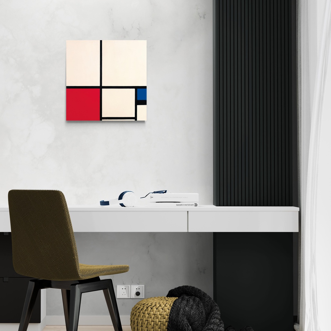 mondrian-composition-no-i-with-red-and-blue-scena-2-50x50-senza.jpg Composition No. 10 - Piet Mondrian Piet Mondrian scena-2-50x50-senza