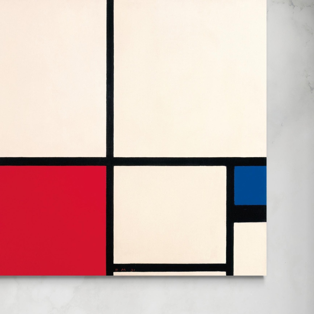 mondrian-composition-no-i-with-red-and-blue-senza.jpg Composition No. 10 - Piet Mondrian Piet Mondrian senza