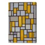 Composition with Grid #1 - Piet Mondrian