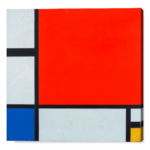 Composition with Red, Blue and Yellow - Mondrian