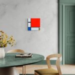 Composition with Red, Blue and Yellow - Mondrian Piet Mondrian scena-1-50x50-senza