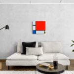 Composition with Red, Blue and Yellow - Mondrian Piet Mondrian scena-3-50x50-senza