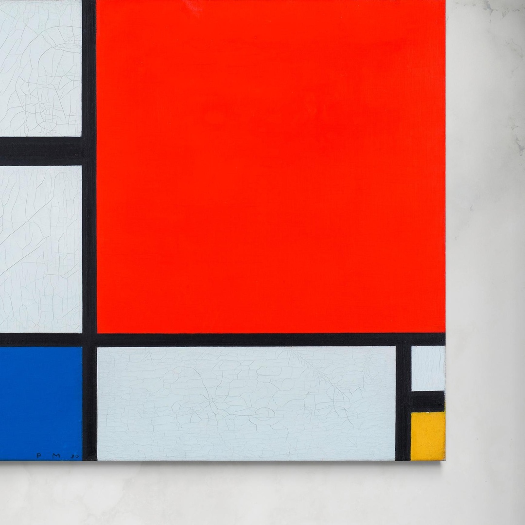 mondrian-composition-with-red-blue-and-yellow-senza.jpg Composition with Red, Blue and Yellow - Mondrian Piet Mondrian senza
