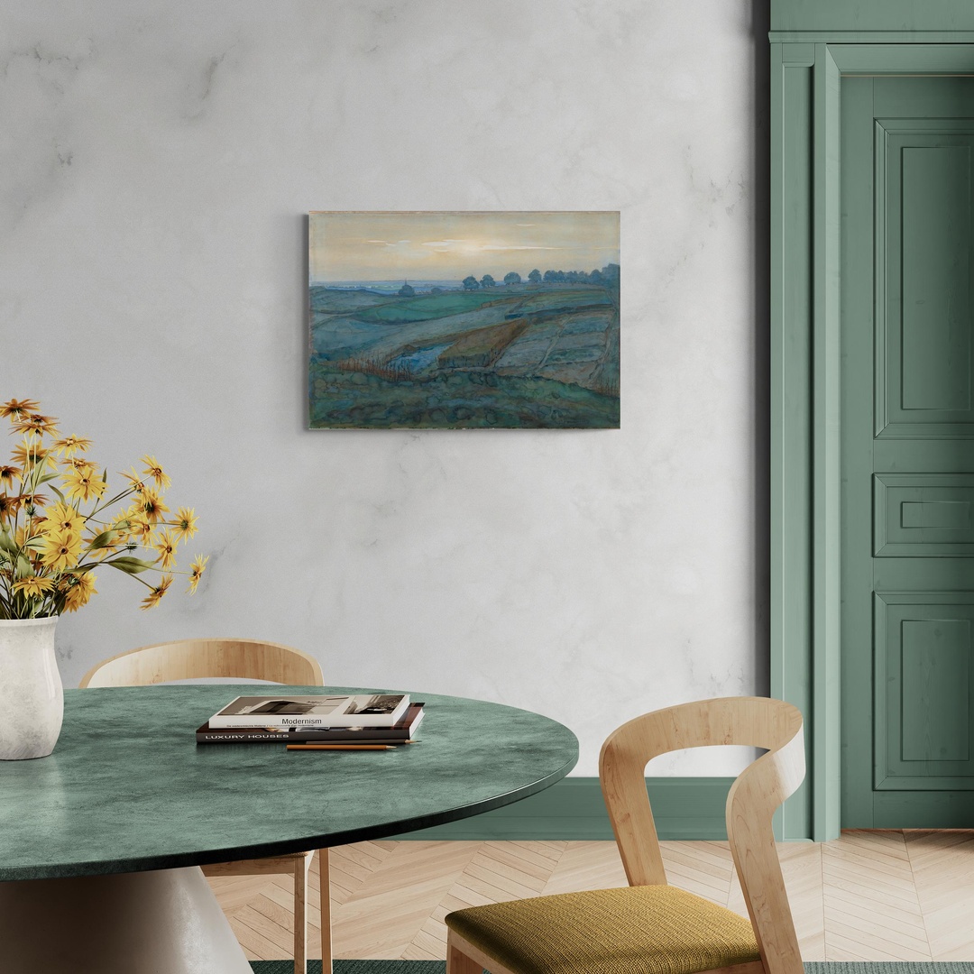 Landscape near Arnhem - Mondrian Piet Mondrian scena-1-100x70-senza